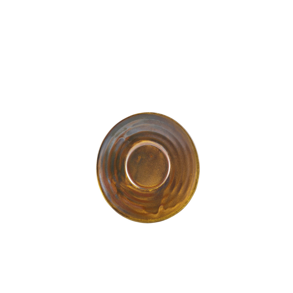 Terra Porcelain Rustic Copper Saucer 11.5cm