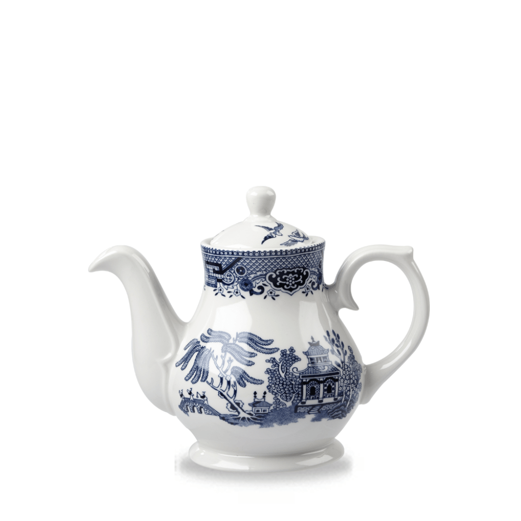 Blue Willow Sandringham Tea/Coffee Pot