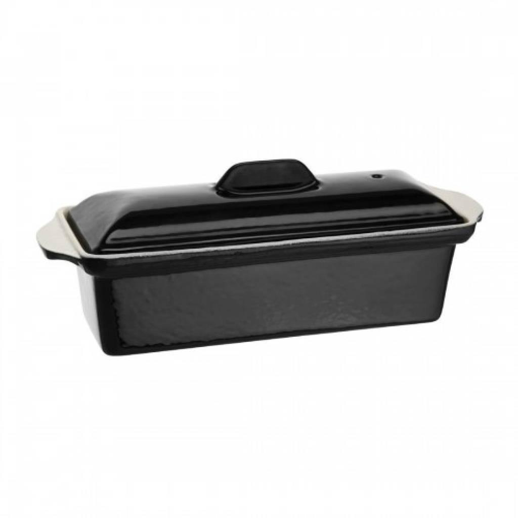 Black Cast Iron Pate Terrine Mould