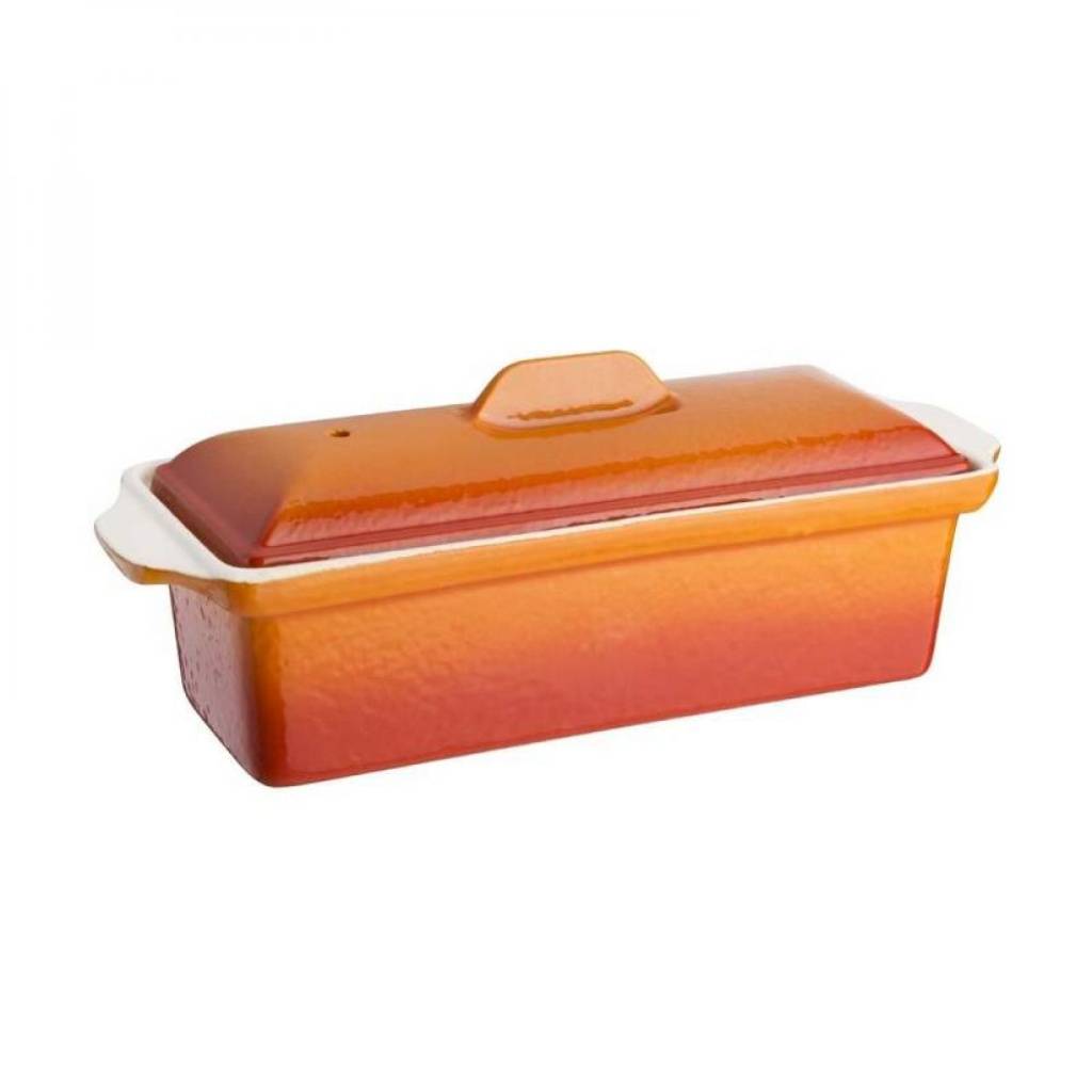 Orange Pate Terrine Mould 1.3Ltr