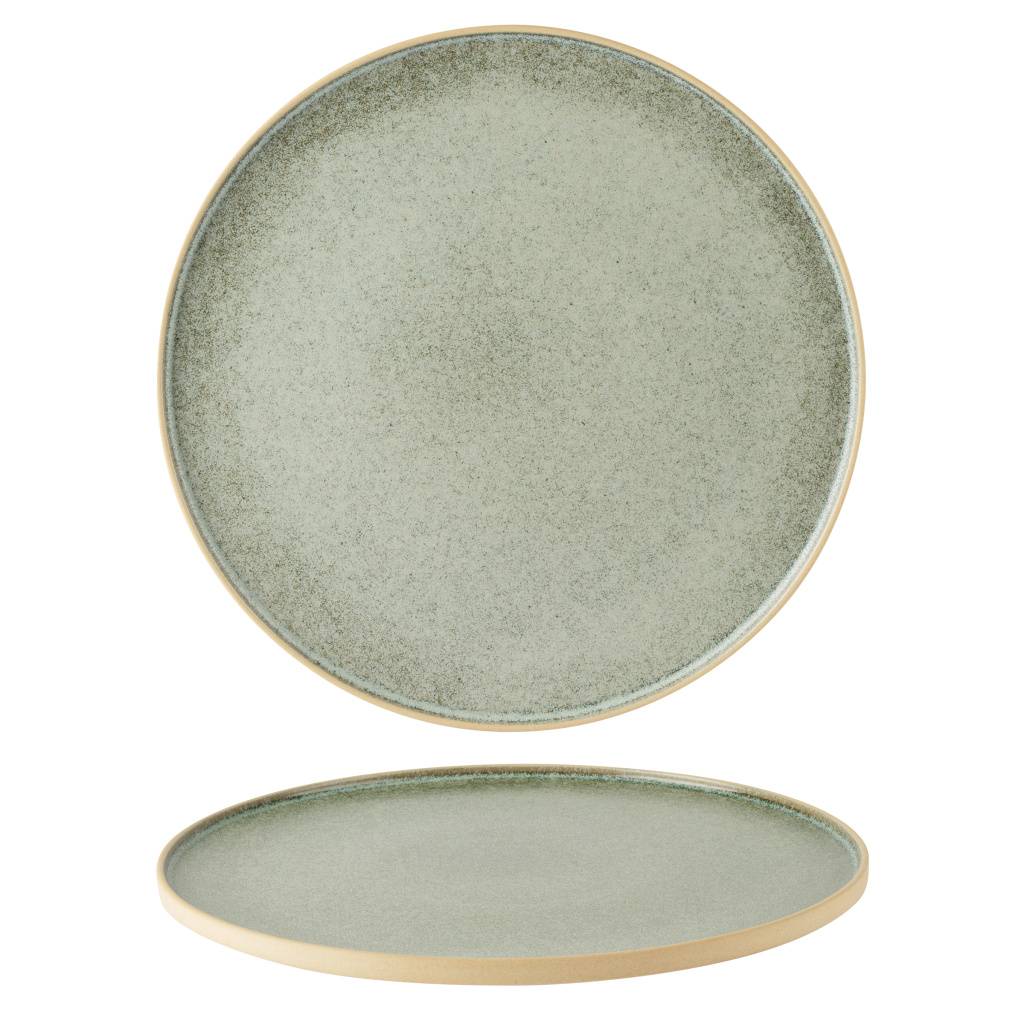 Pistachio Walled Plate 31cm/12″