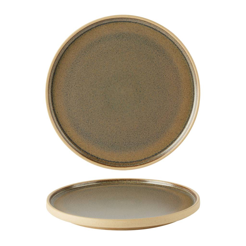 Fawn Walled Plate 21cm/8.25″